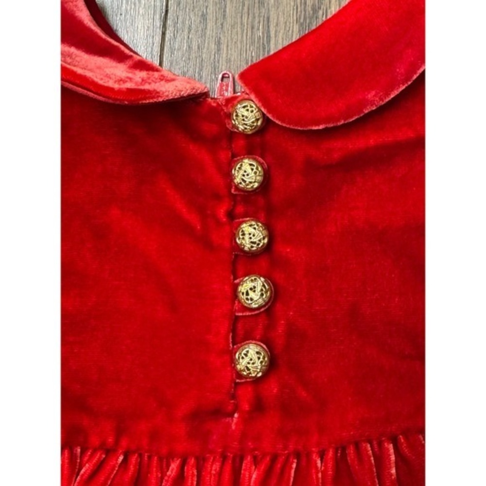 Vintage style Ralph Lauren velvet dress 9M - Picture 7 of 7